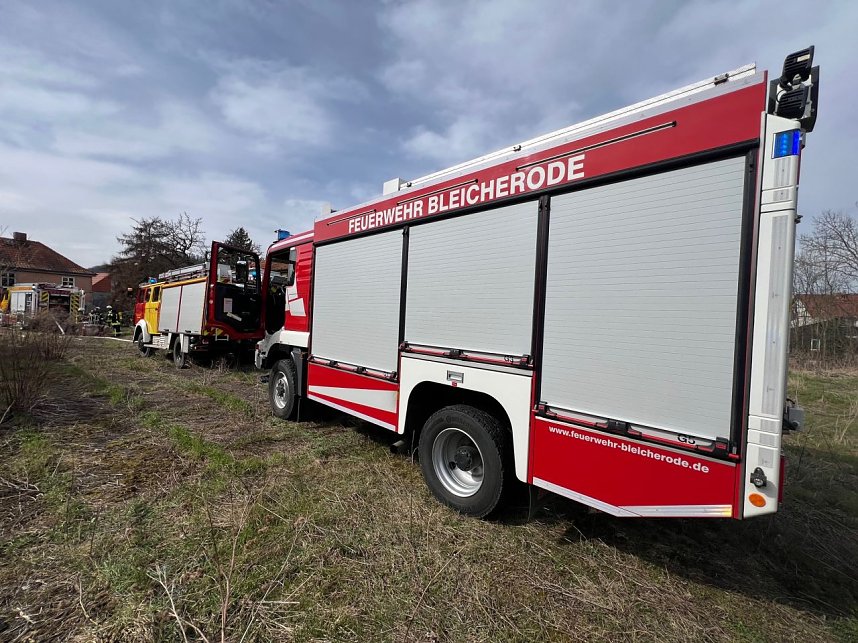 Brand in der Erzbergstra&szlig;e