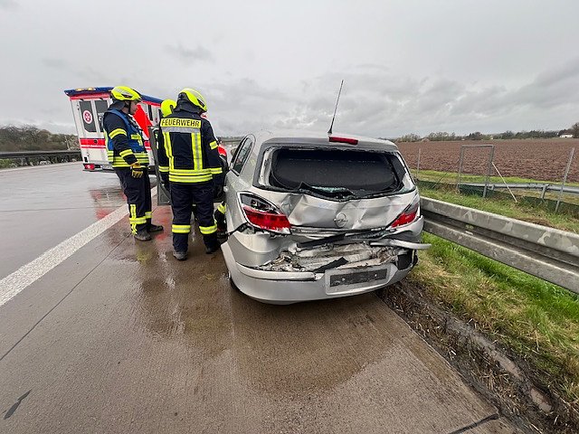Unfall auf der A38