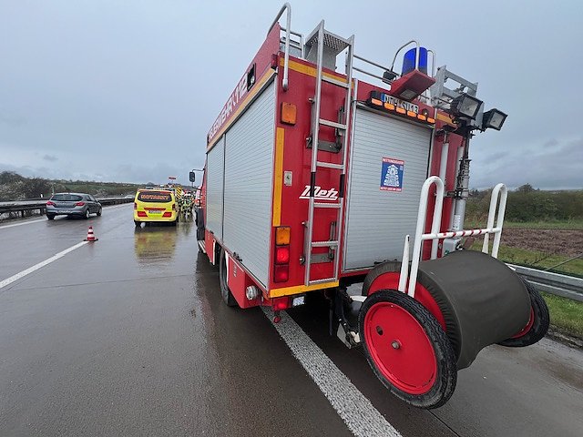 Unfall auf der A38