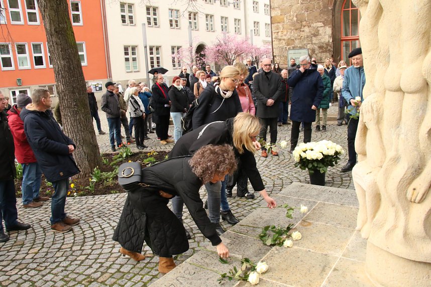 Gedenken zum Jahrestag der Bombardierung Nordhausens
