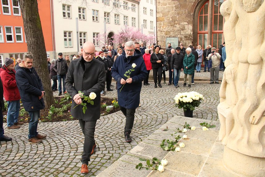Gedenken zum Jahrestag der Bombardierung Nordhausens