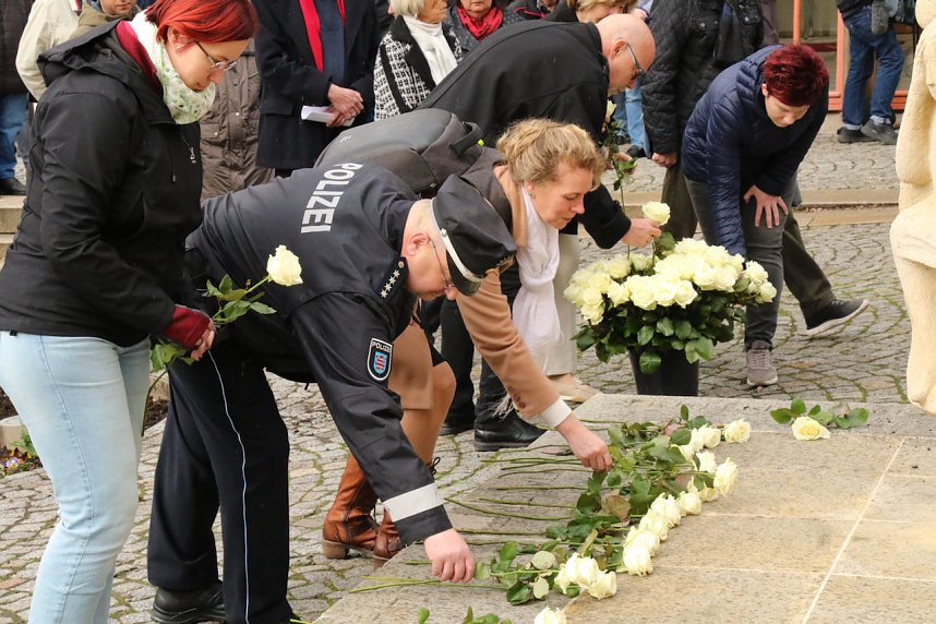 Gedenken zum Jahrestag der Bombardierung Nordhausens