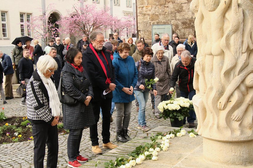 Gedenken zum Jahrestag der Bombardierung Nordhausens