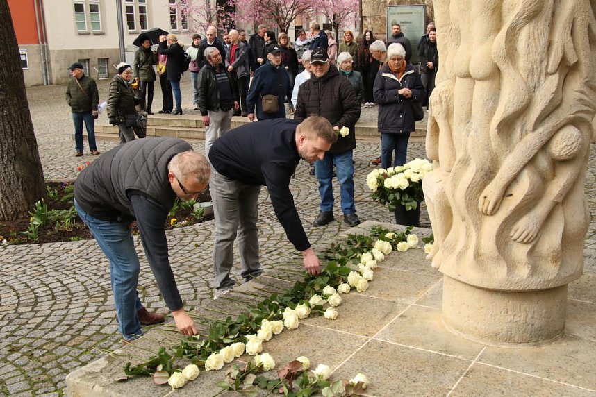 Gedenken zum Jahrestag der Bombardierung Nordhausens