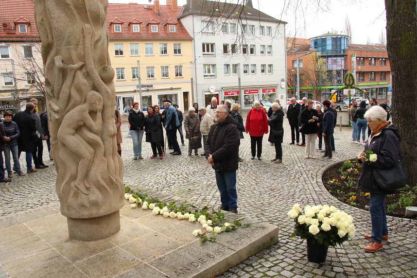 Gedenken zum Jahrestag der Bombardierung Nordhausens
