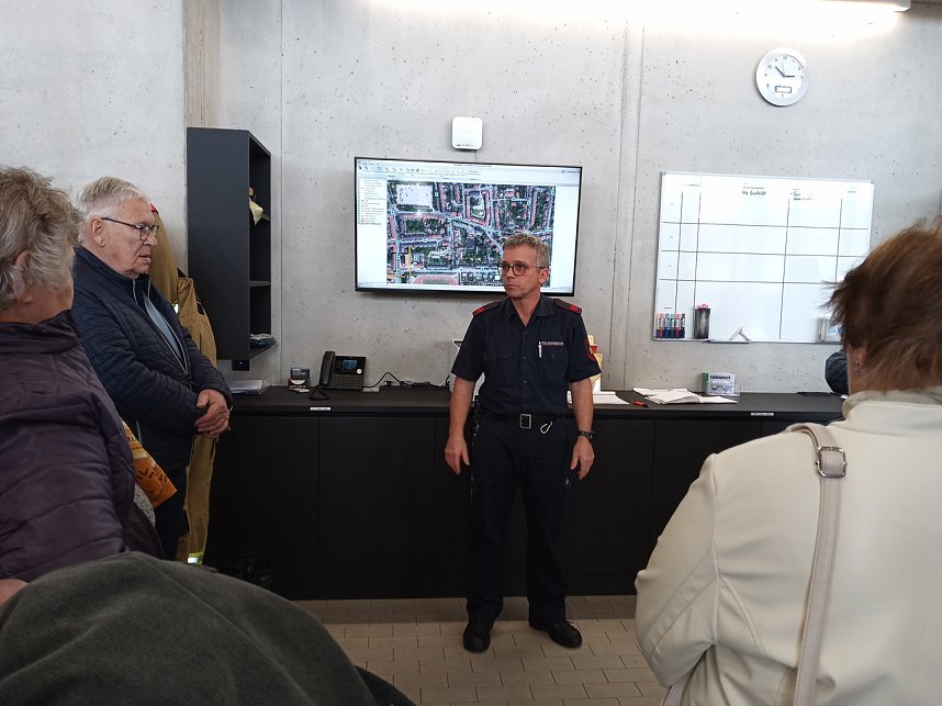 Landsenioren besuchten die neue Feuerwache in Nordhausen