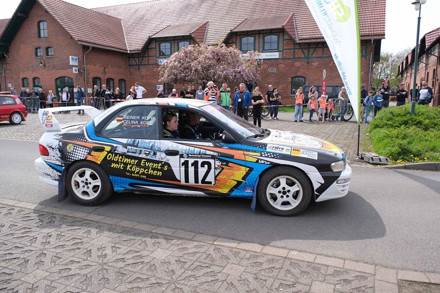 Roland Rallye gestern vor den Toren Nordhausens