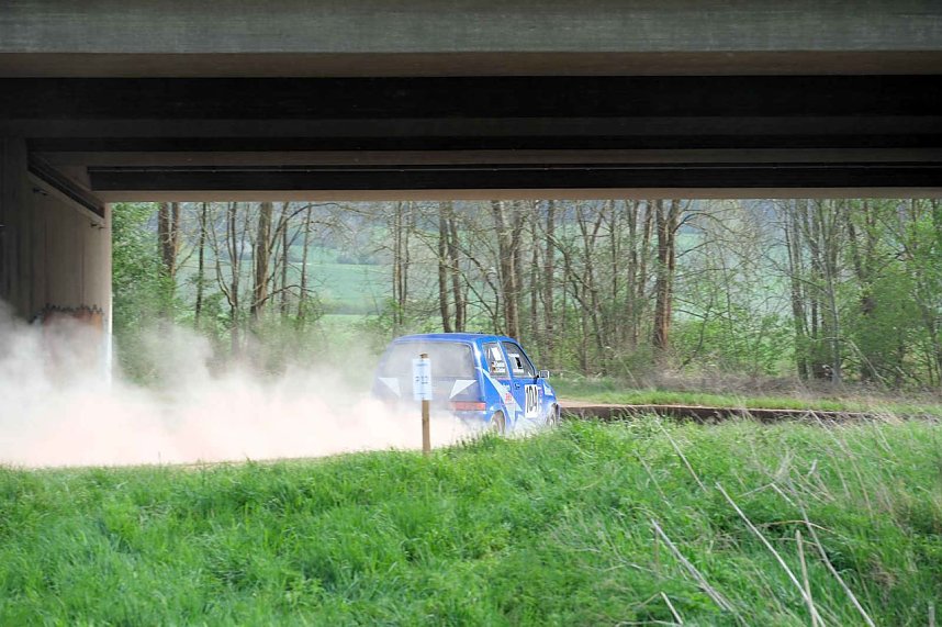 Roland Rallye gestern vor den Toren Nordhausens