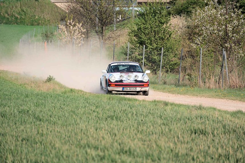 Roland Rallye gestern vor den Toren Nordhausens