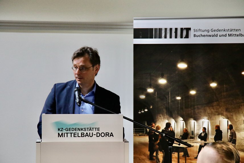 Gedenkveranstaltung zum 79. Tag der Befreiung des KZ Mittelbau-Dora