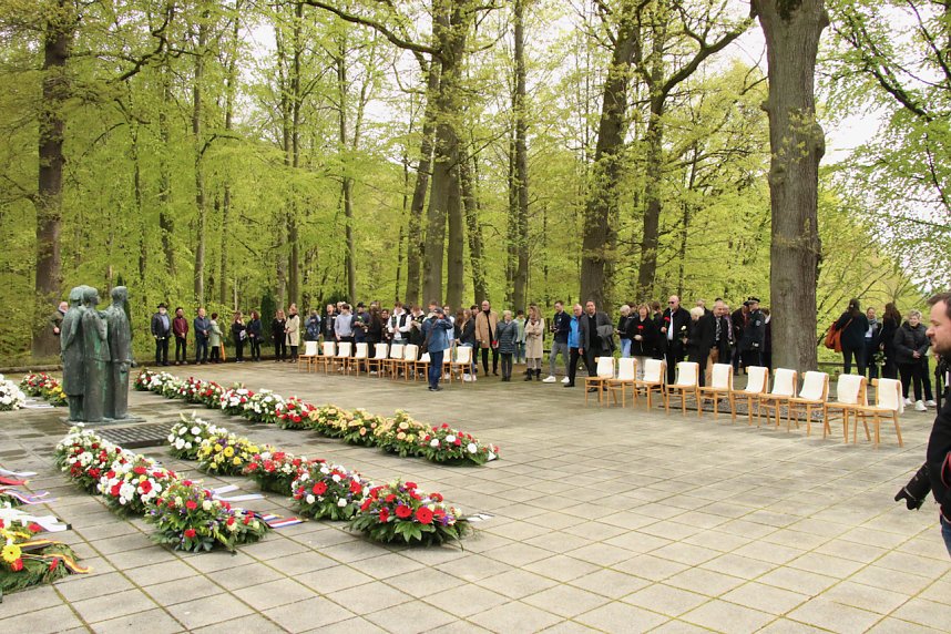 Gedenkveranstaltung zum 79. Tag der Befreiung des KZ Mittelbau-Dora