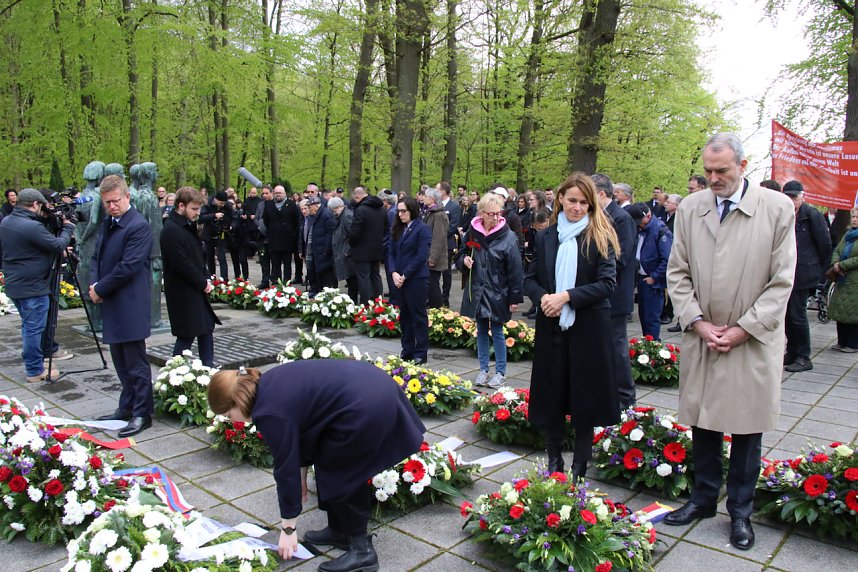 Gedenkveranstaltung zum 79. Tag der Befreiung des KZ Mittelbau-Dora