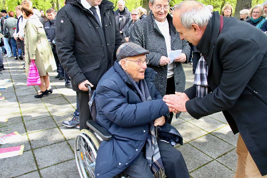 Gedenkveranstaltung zum 79. Tag der Befreiung des KZ Mittelbau-Dora