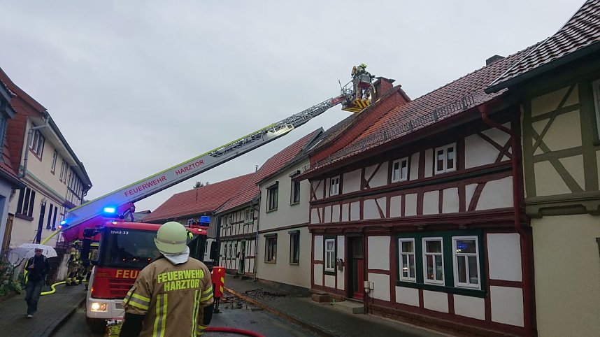 Brand in Neustadt