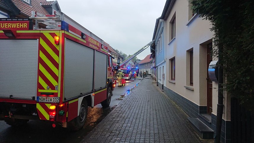 Brand in Neustadt