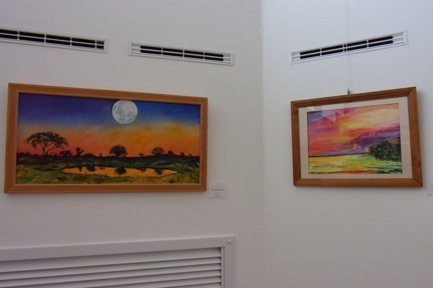 Vernissage in der Galerie der Kreissparkasse Nordhausen