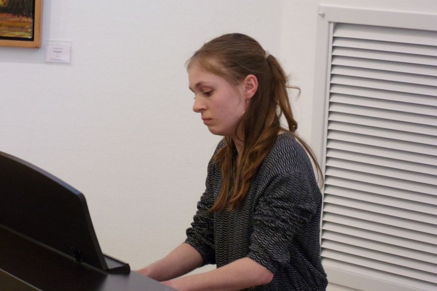 Vernissage in der Galerie der Kreissparkasse Nordhausen