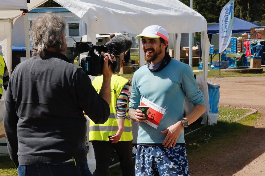 Zieleinlauf der 43. Harzquerung