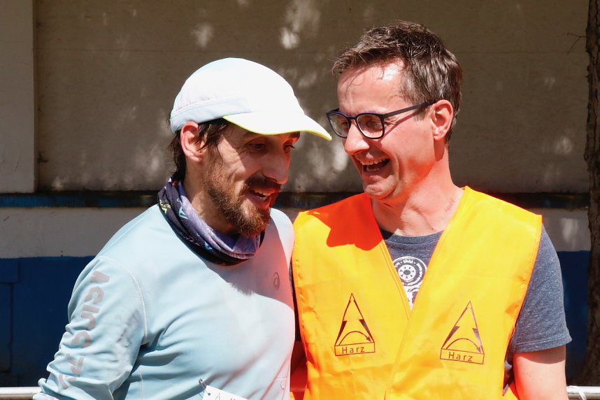 Zieleinlauf der 43. Harzquerung