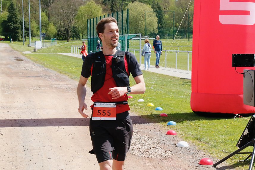 Zieleinlauf der 43. Harzquerung
