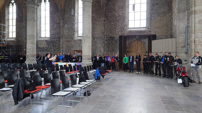 2. Th&uuml;ringer Bikergottesdienst in Ellrich