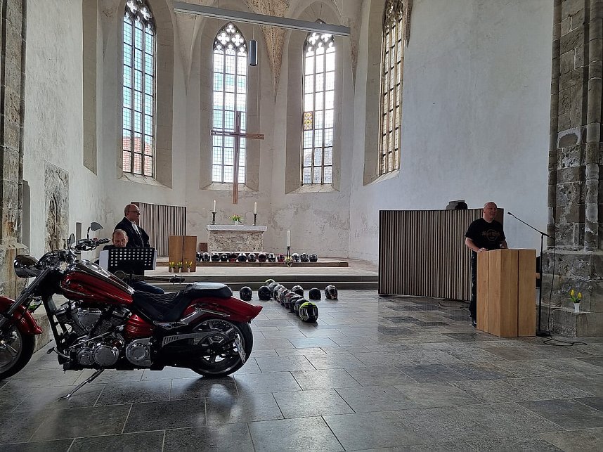 2. Th&uuml;ringer Bikergottesdienst in Ellrich