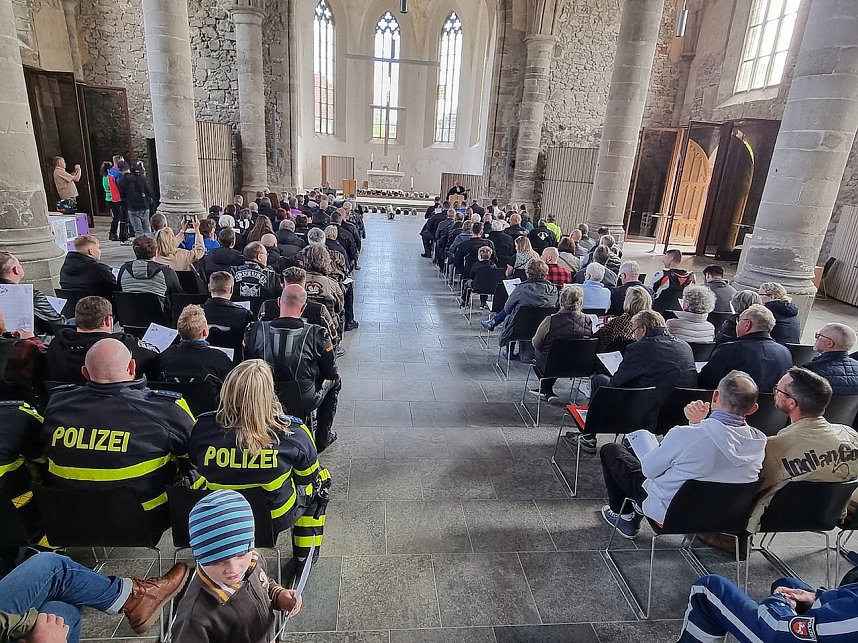 2. Th&uuml;ringer Bikergottesdienst in Ellrich