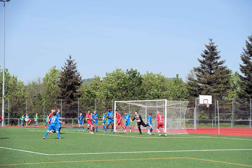 Landespokalfinale zwischen Nordhausens und Erfurts C-Jugendlichen