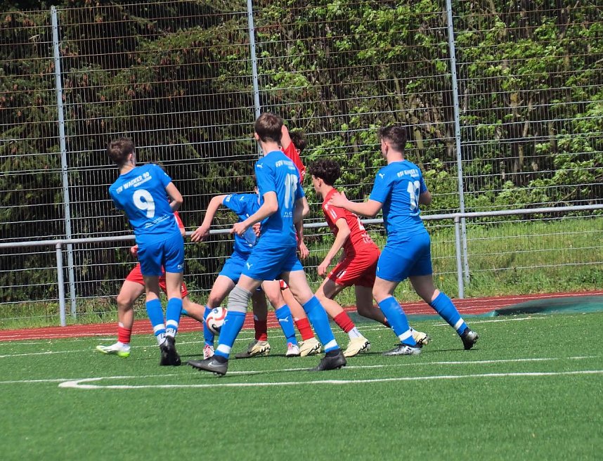 Landespokalfinale zwischen Nordhausens und Erfurts C-Jugendlichen