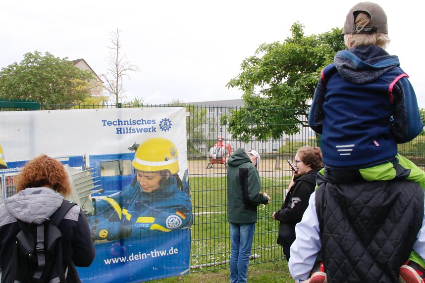 30 Jahre THW auf dem Petersberg