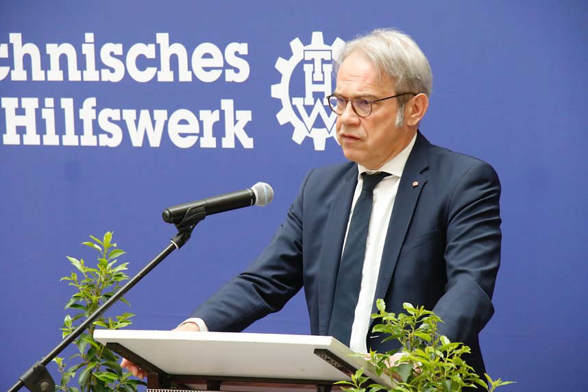 30 Jahre THW auf dem Petersberg