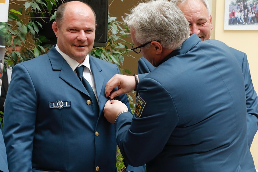 30 Jahre THW auf dem Petersberg