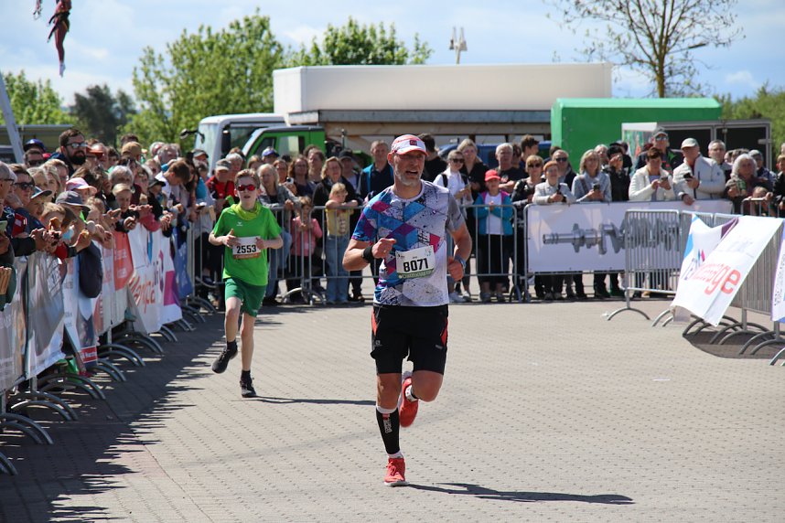 Zieleinlauf zum 10. Harztorlauf