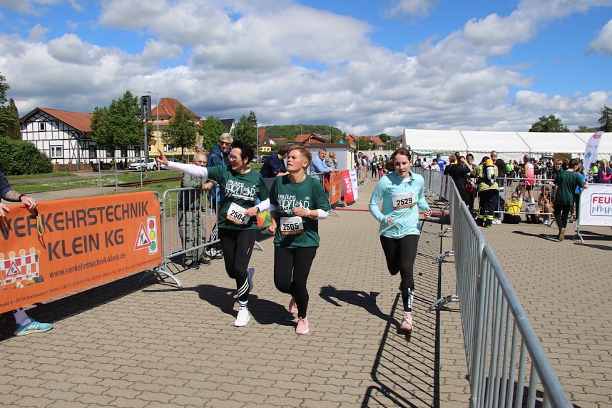 Zieleinlauf zum 10. Harztorlauf