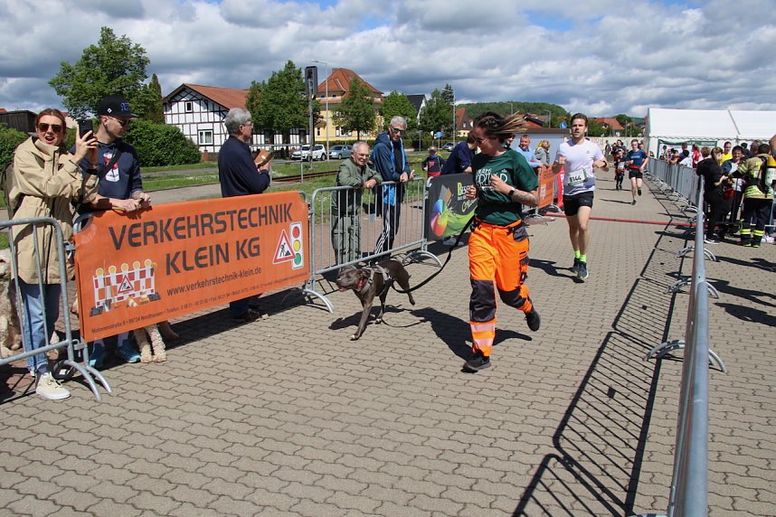 Zieleinlauf zum 10. Harztorlauf