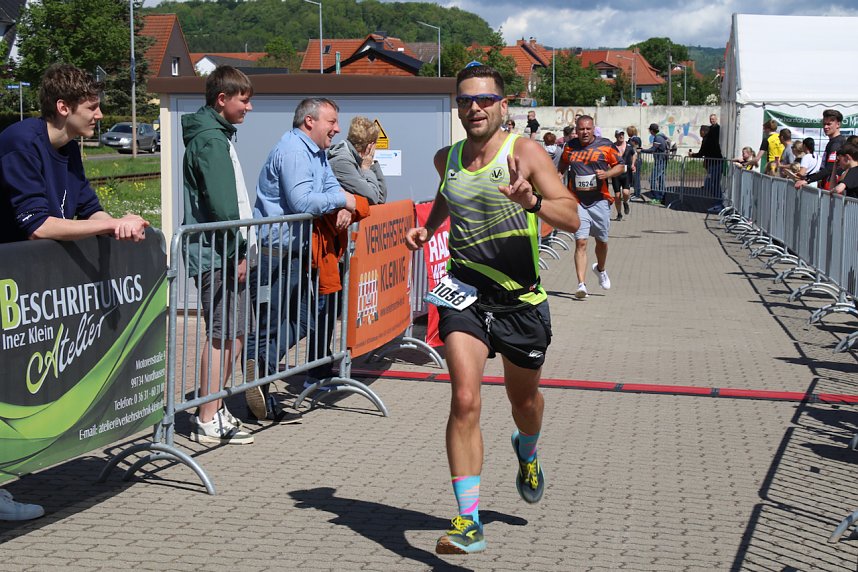 Zieleinlauf zum 10. Harztorlauf