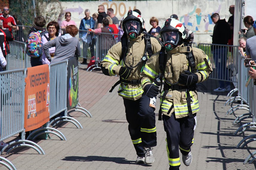 Zieleinlauf zum 10. Harztorlauf