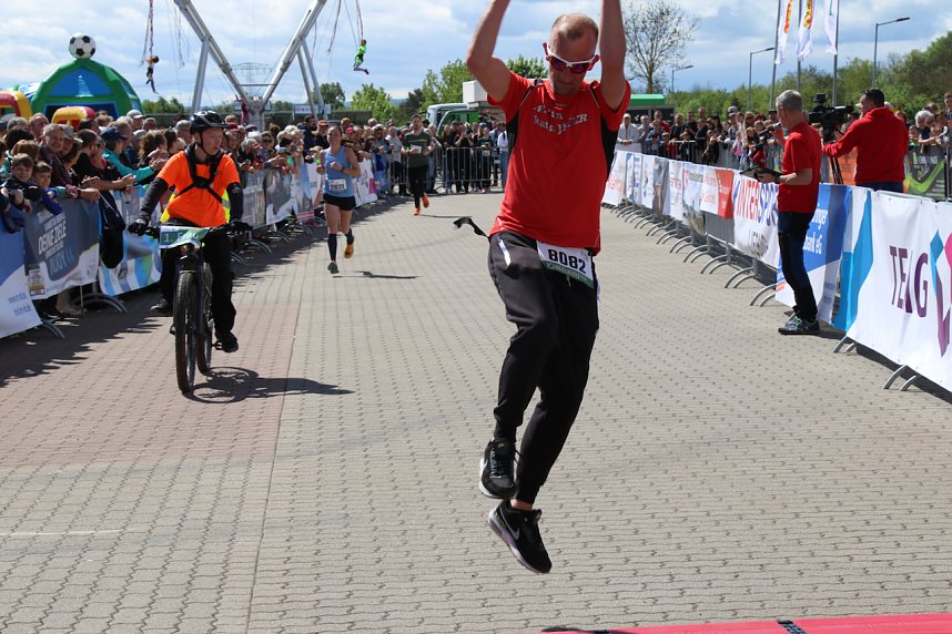 Zieleinlauf zum 10. Harztorlauf