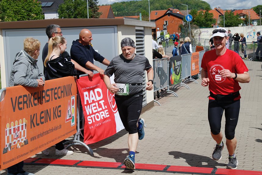 Zieleinlauf zum 10. Harztorlauf