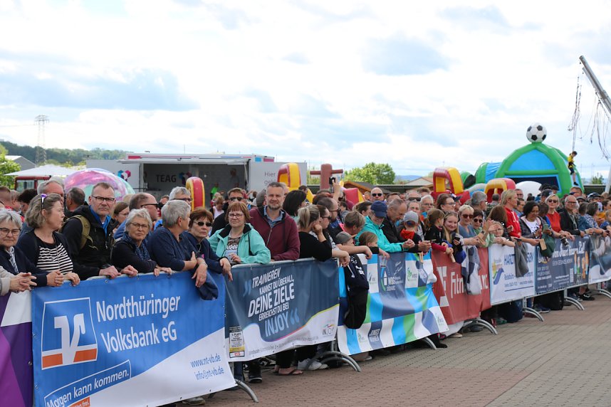Zieleinlauf zum 10. Harztorlauf