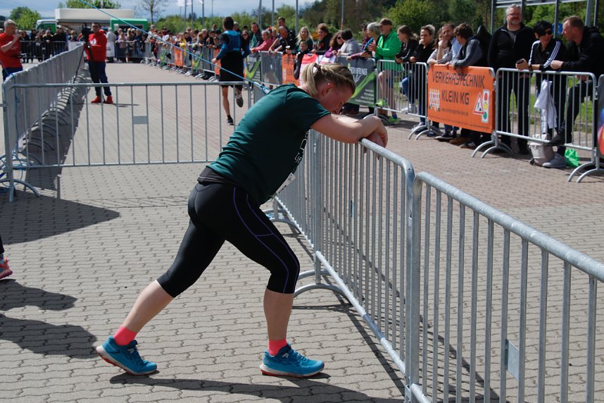 Zieleinlauf zum 10. Harztorlauf