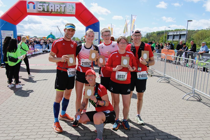 Zieleinlauf zum 10. Harztorlauf