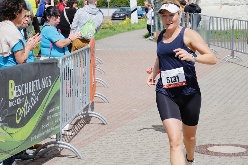 Zieleinlauf zum 10. Harztorlauf