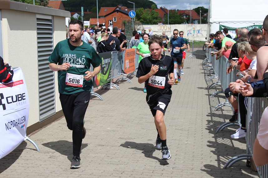 Zieleinlauf zum 10. Harztorlauf