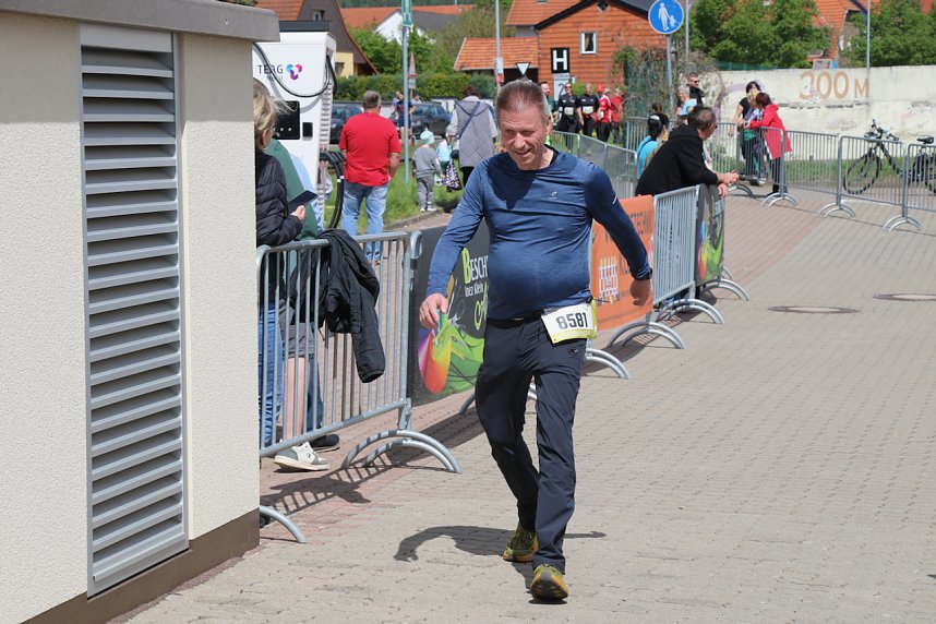 Zieleinlauf zum 10. Harztorlauf