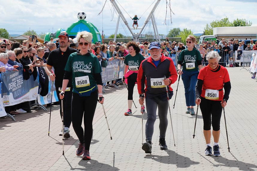 Zieleinlauf zum 10. Harztorlauf
