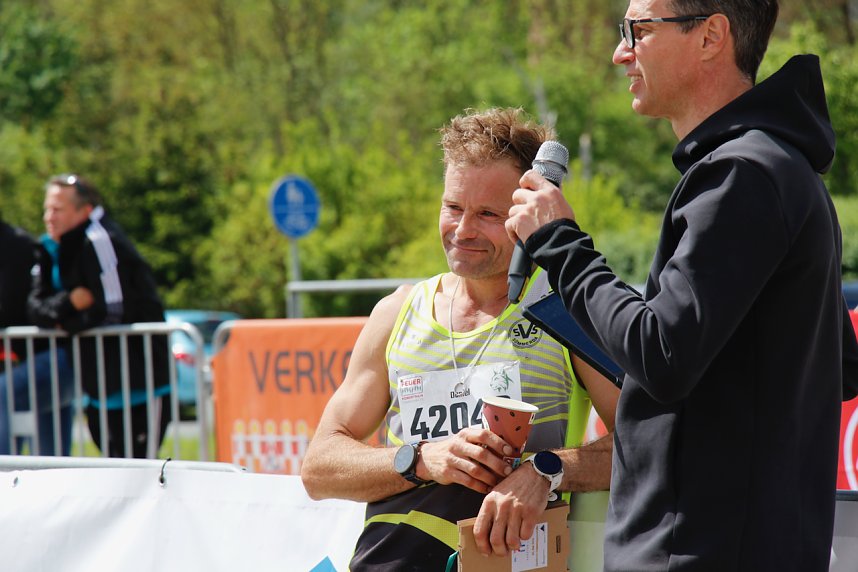 Zieleinlauf zum 10. Harztorlauf