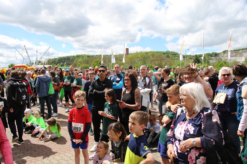 Zieleinlauf zum 10. Harztorlauf