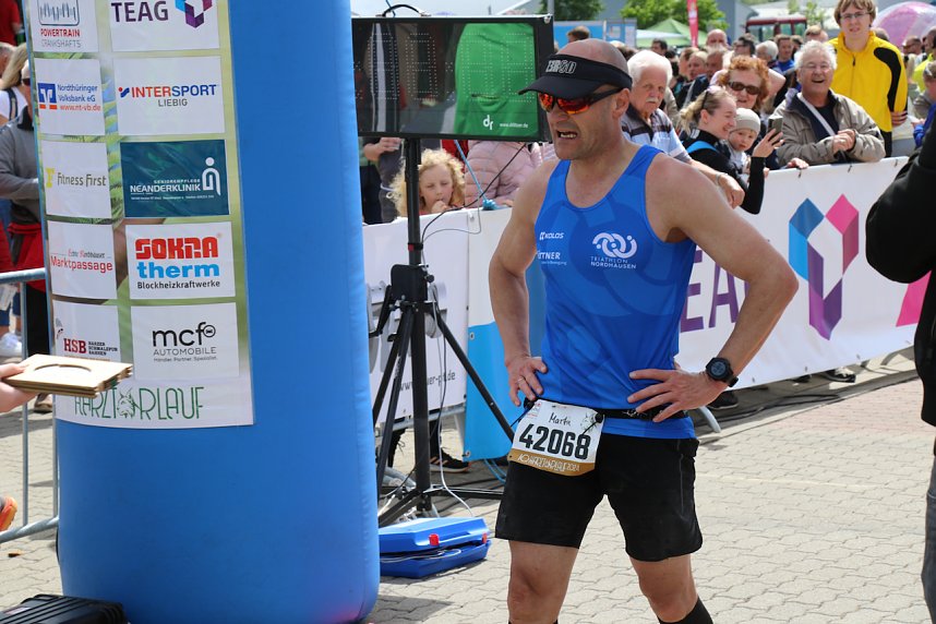 Zieleinlauf zum 10. Harztorlauf