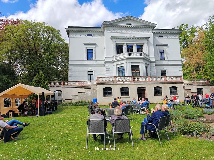 Peter Blei unterwegs beim Parkfest